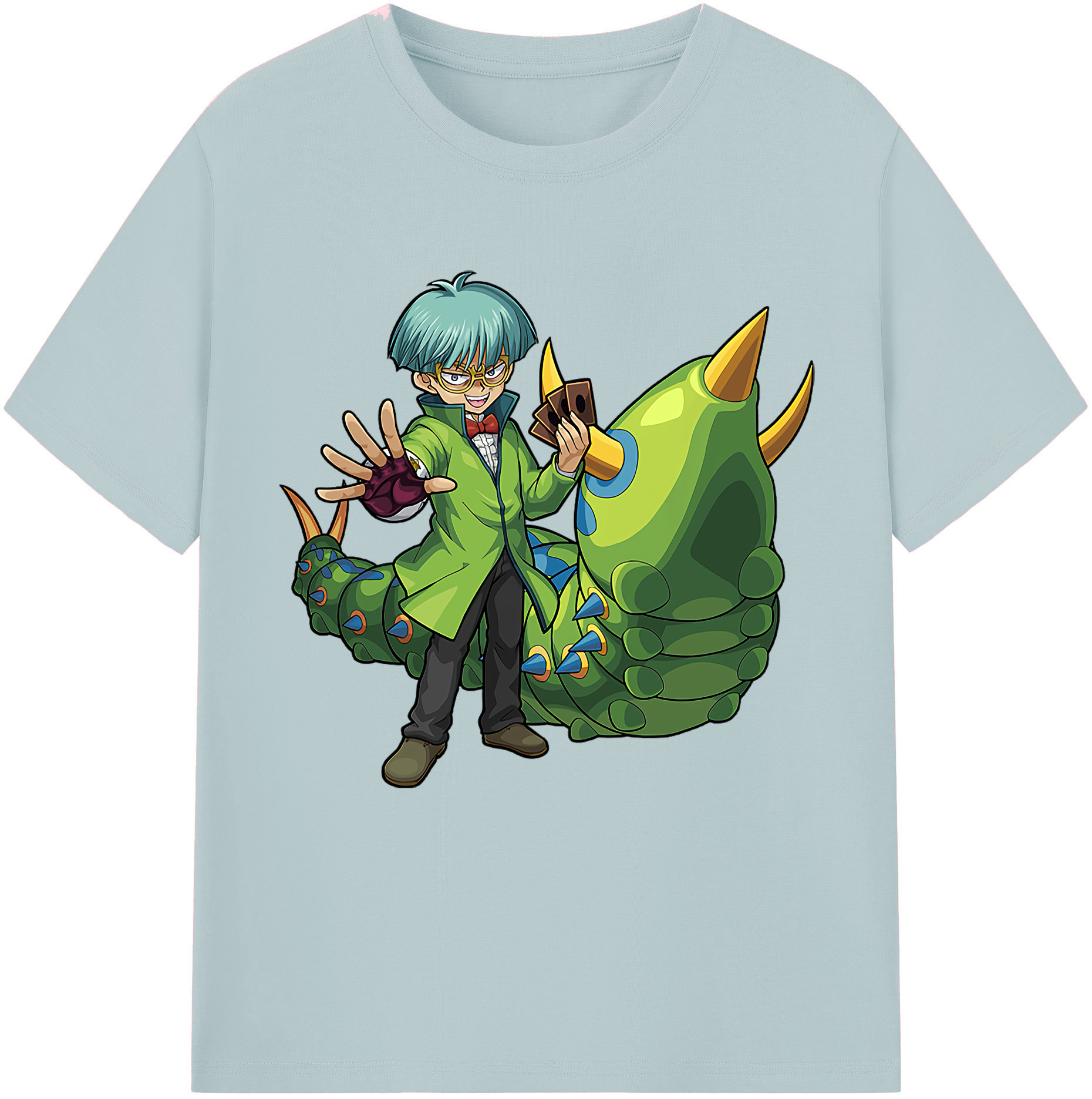 （画像用） 遊☆戯☆王 Yu-Gi-Oh! 綿100％半袖Tシャツ（フロントプリント）